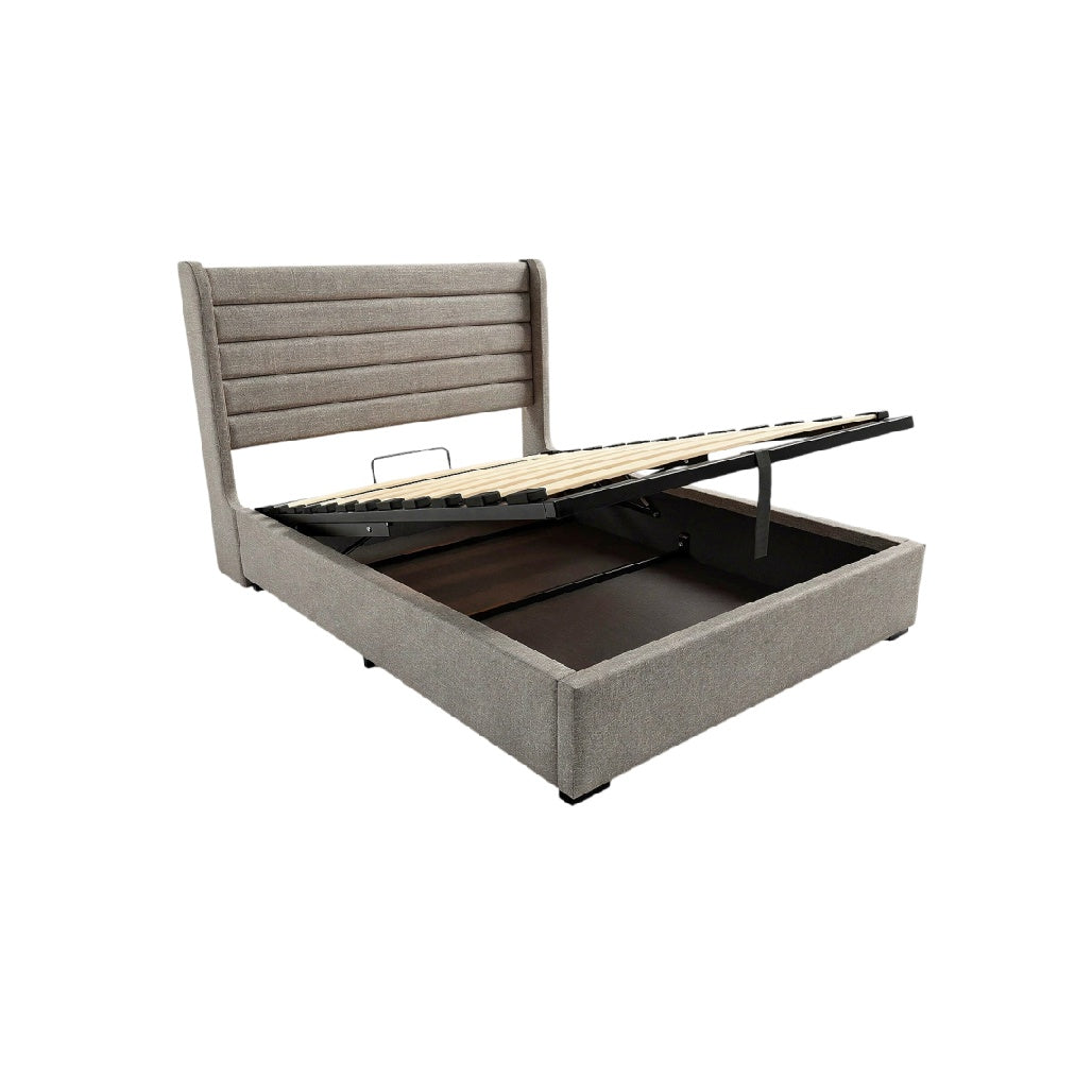**Technische Titel in het Nederlands: **Moderne Boxspringbed met Opbergruimte**